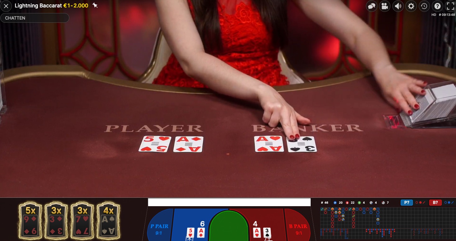 Baccarat live casino